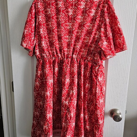 🔆3 FOR $15! Women's Short Sleeve Dress - Picture 2 of 4